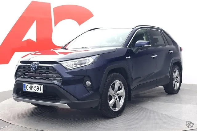 Toyota RAV4 2,5 Hybrid AWD-i Premium - JÄÄHDYTETYT SÄHKÖNAHAT / 360 / LÄMM.LASI / LOHKO Image 1